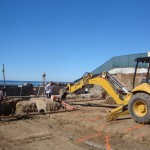 Excavate for Underground Plumbing