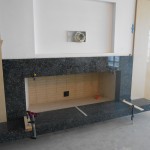 Granite Fireplace & Floating  Hearth