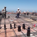 Install Upper Mat of Steel for Structural Deck