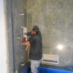 Marble Installation in Tub