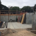 Garage slab and poured in place walls