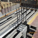 Concrete Column Tie in to Deck Surface